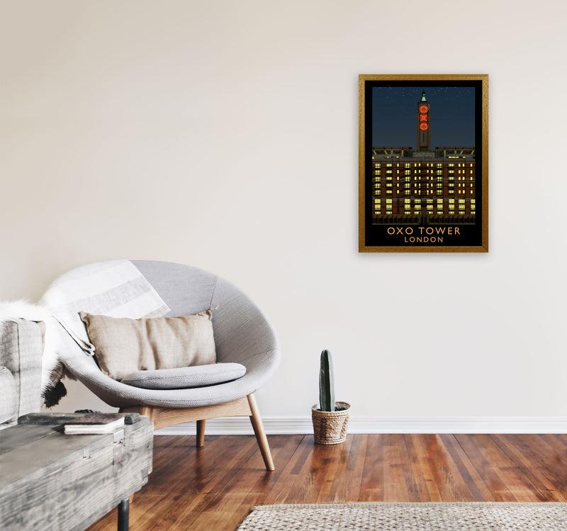 Oxo Tower by Richard O'Neill A2 Print Only