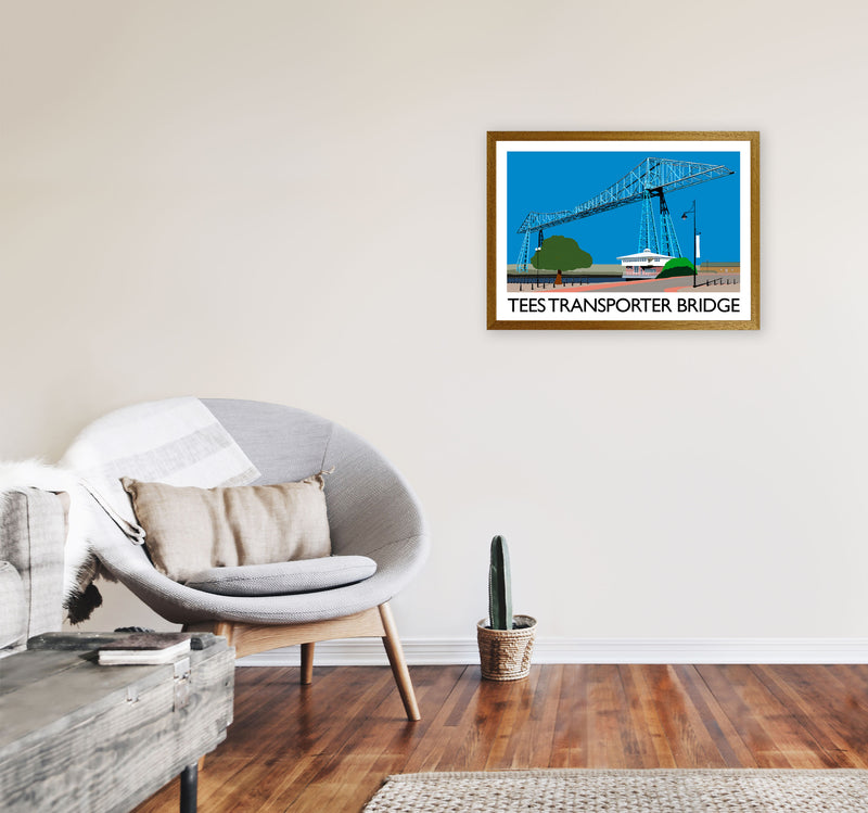 Tees Transporter Bridge by Richard O'Neill A2 Print Only