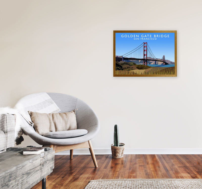 Golden Gate Bridge by Richard O'Neill A2 Print Only