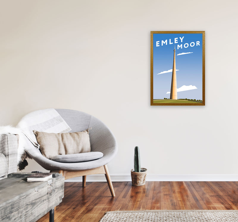 Emley Moor 3 by Richard O'Neill A2 Print Only