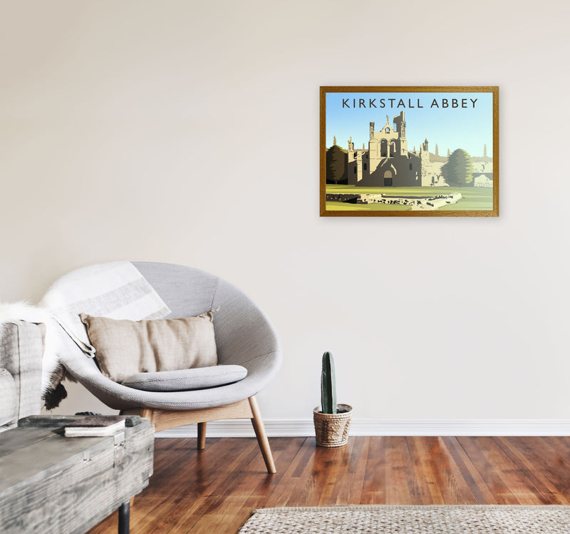 Kirkstall Abbey by Richard O'Neill A2 Print Only