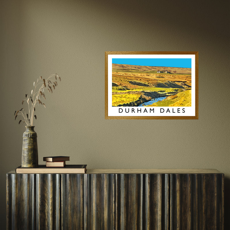 Durham Dales by Richard O'Neill A2 Oak Frame