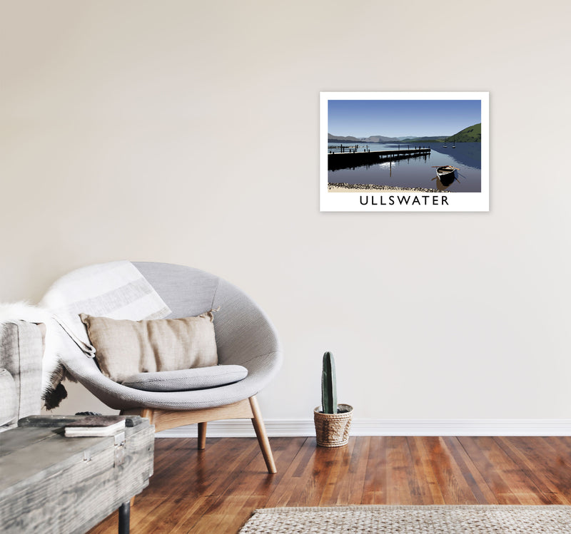 Ullswater by Richard O'Neill A2 Black Frame