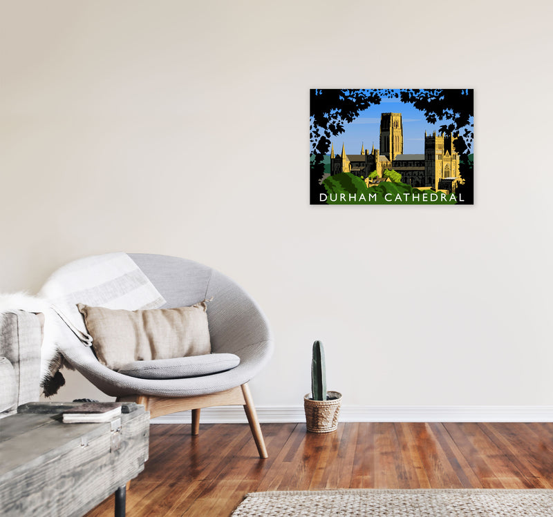 Durham Cathedral by Richard O'Neill A2 Black Frame