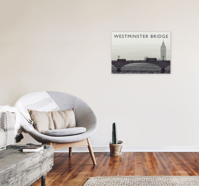 Westminster Bridge by Richard O'Neill A2 Black Frame