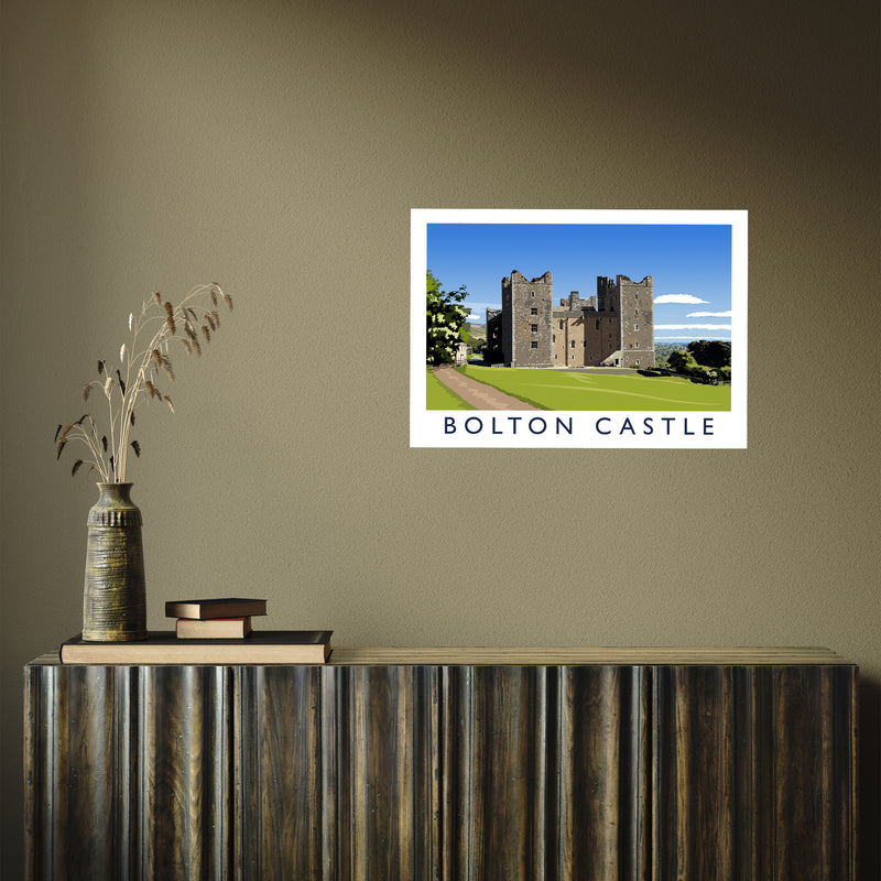 Bolton Castle 2 by Richard O'Neill A2 Print Only