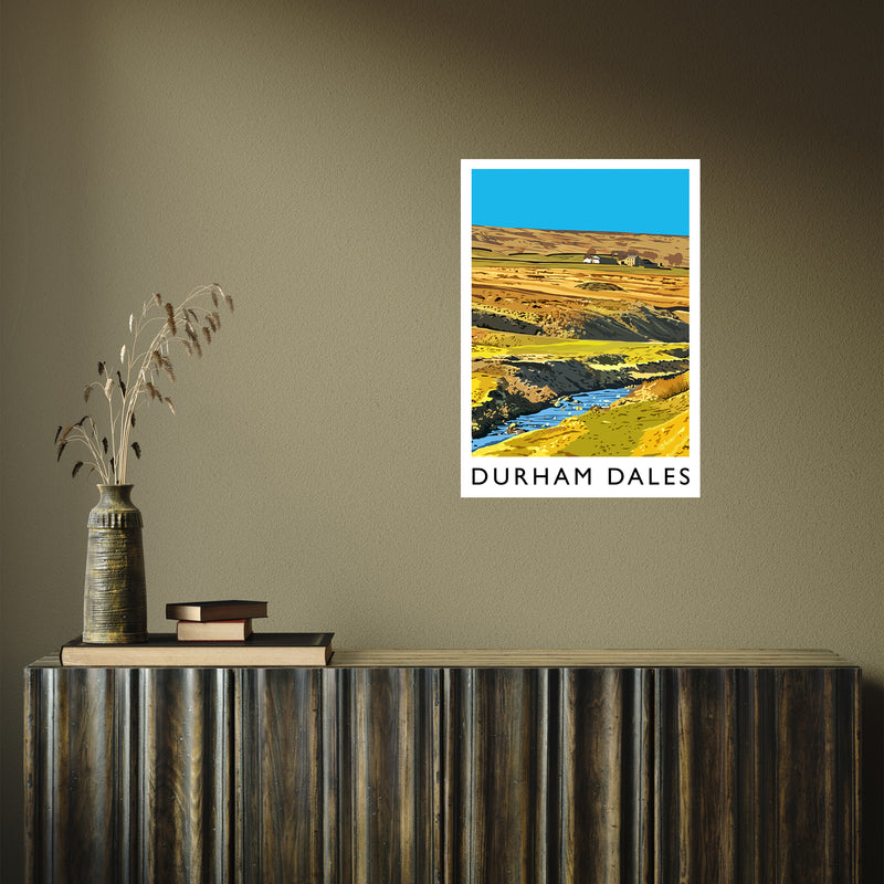 Durham Dales portrait by Richard O'Neill A2 Print Only