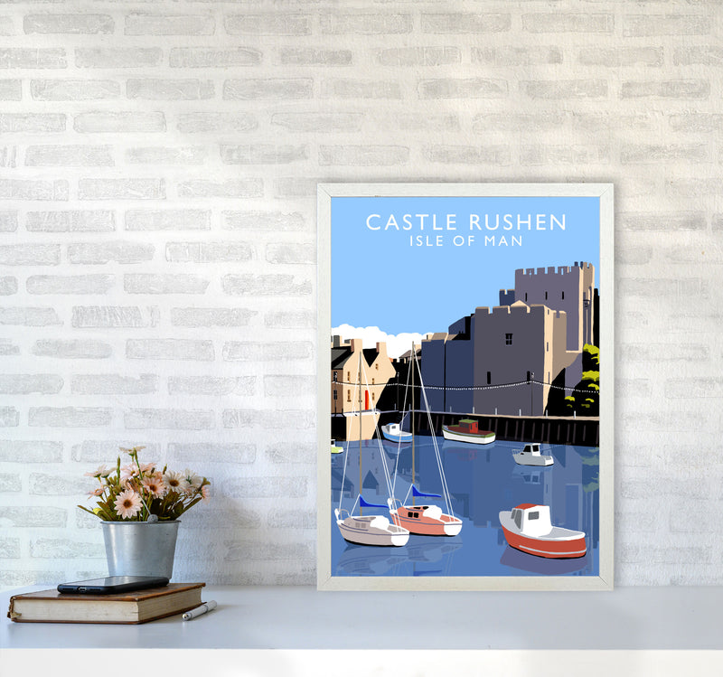 Castle Rushen by Richard O'Neill A2 Oak Frame