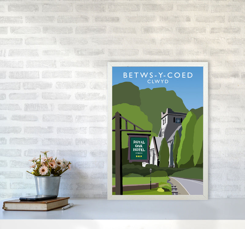 Betws- Y- Coed by Richard O'Neill A2 Oak Frame