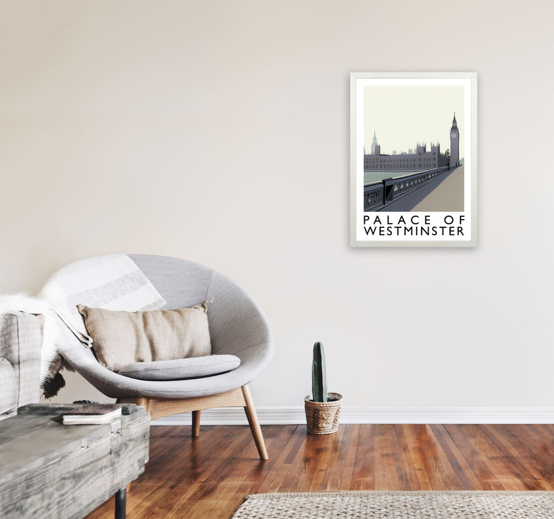 Palace Of Westminster by Richard O'Neill A2 Oak Frame