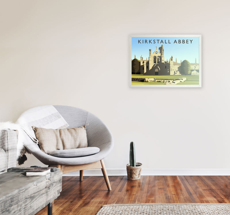 Kirkstall Abbey by Richard O'Neill A2 Oak Frame