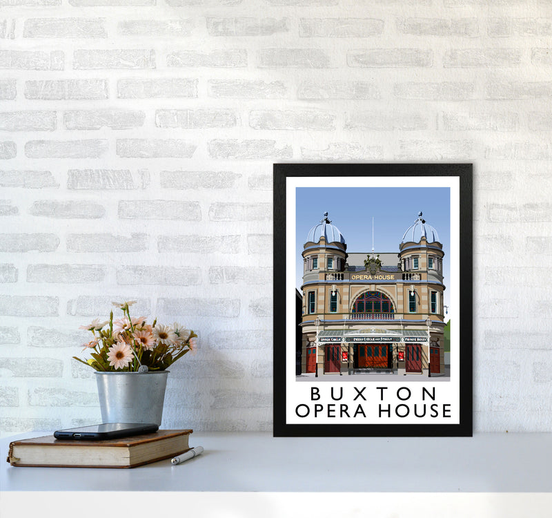Buxton Opera House by Richard O'Neill A3 White Frame