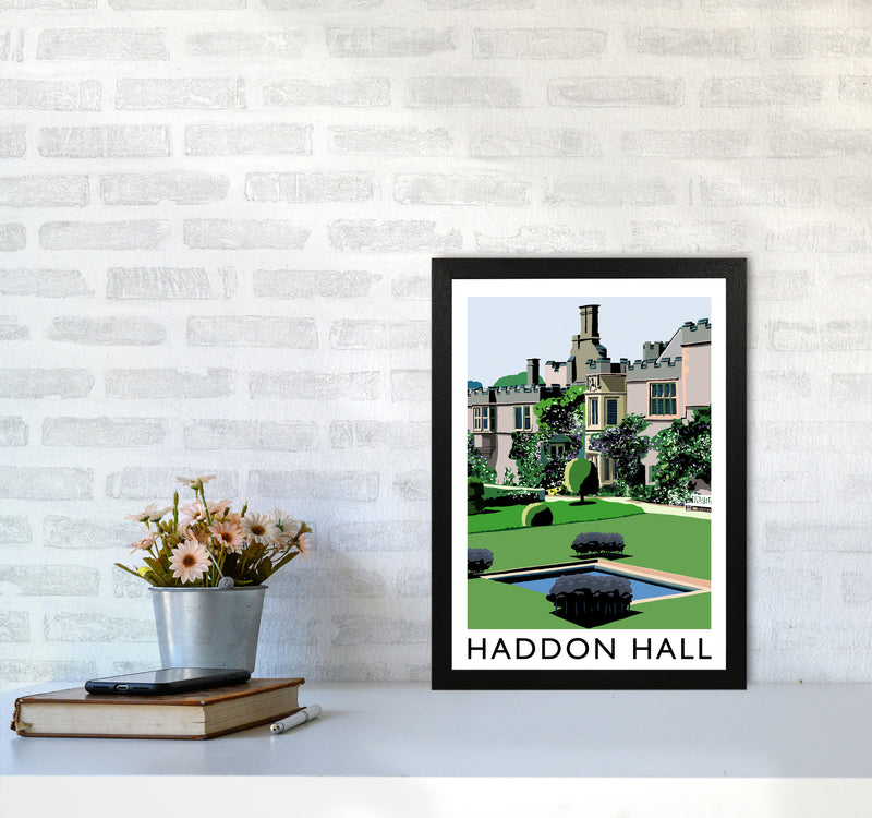 Haddon Hall by Richard O'Neill A3 White Frame