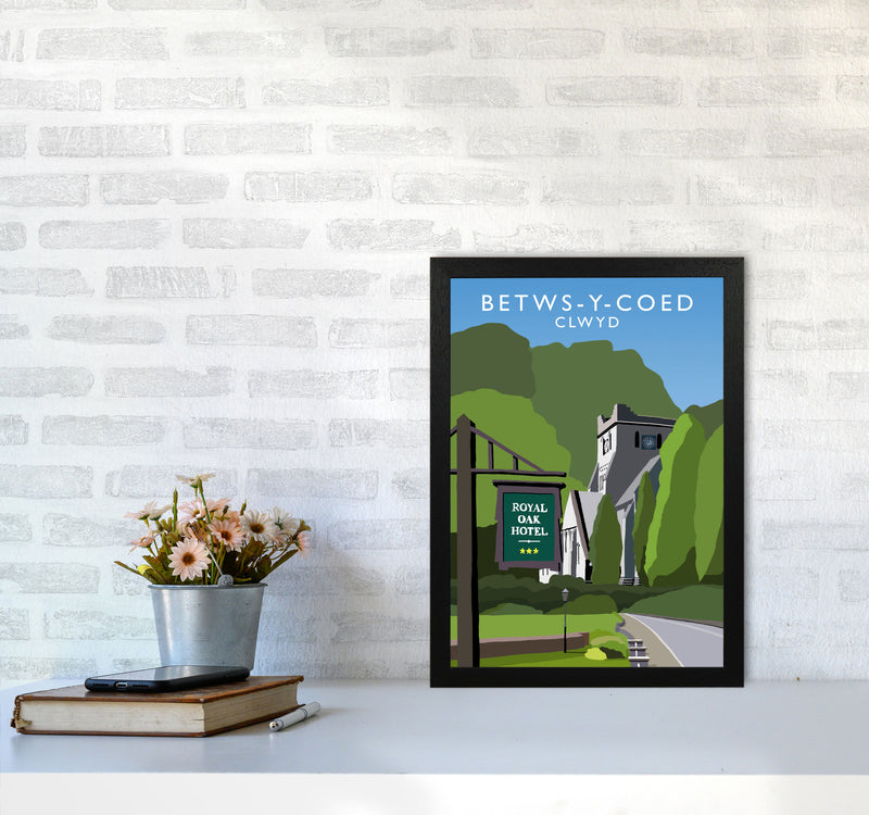 Betws- Y- Coed by Richard O'Neill A3 White Frame