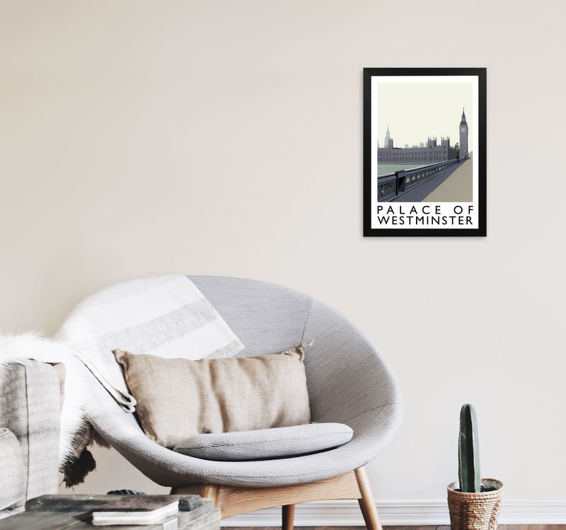 Palace Of Westminster by Richard O'Neill A3 White Frame