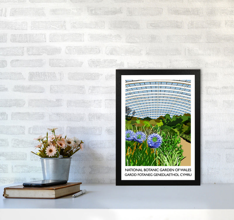 National Botanic Garden Of Wales by Richard O'Neill A3 White Frame