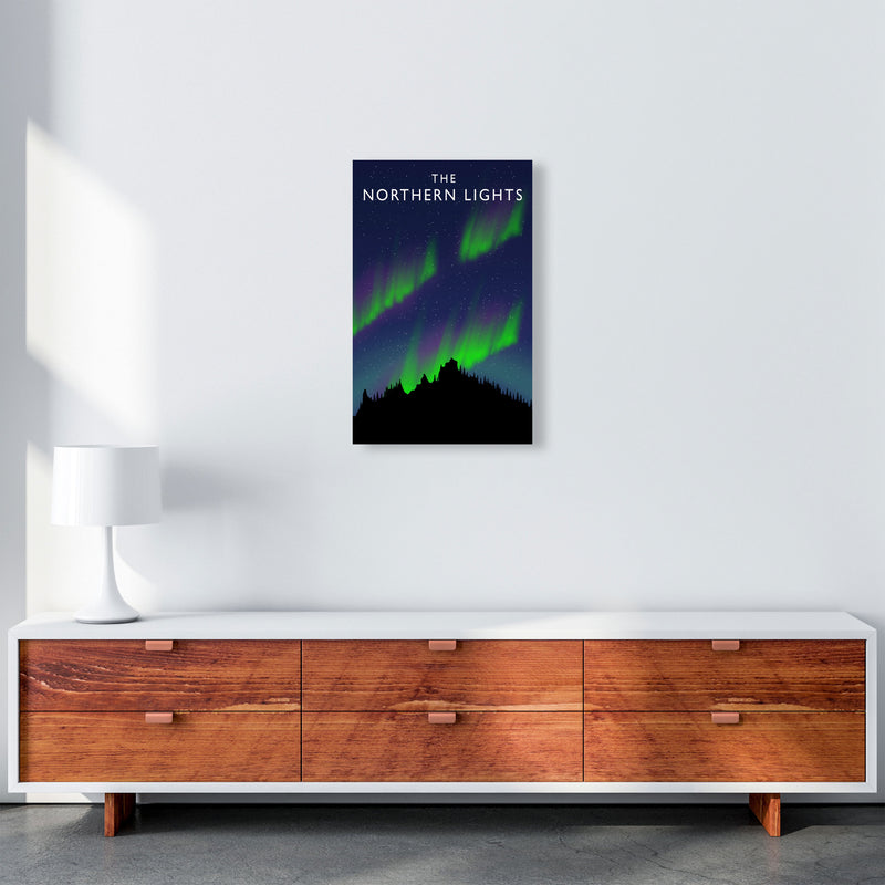 The Northen Lights by Richard O'Neill A3 Canvas