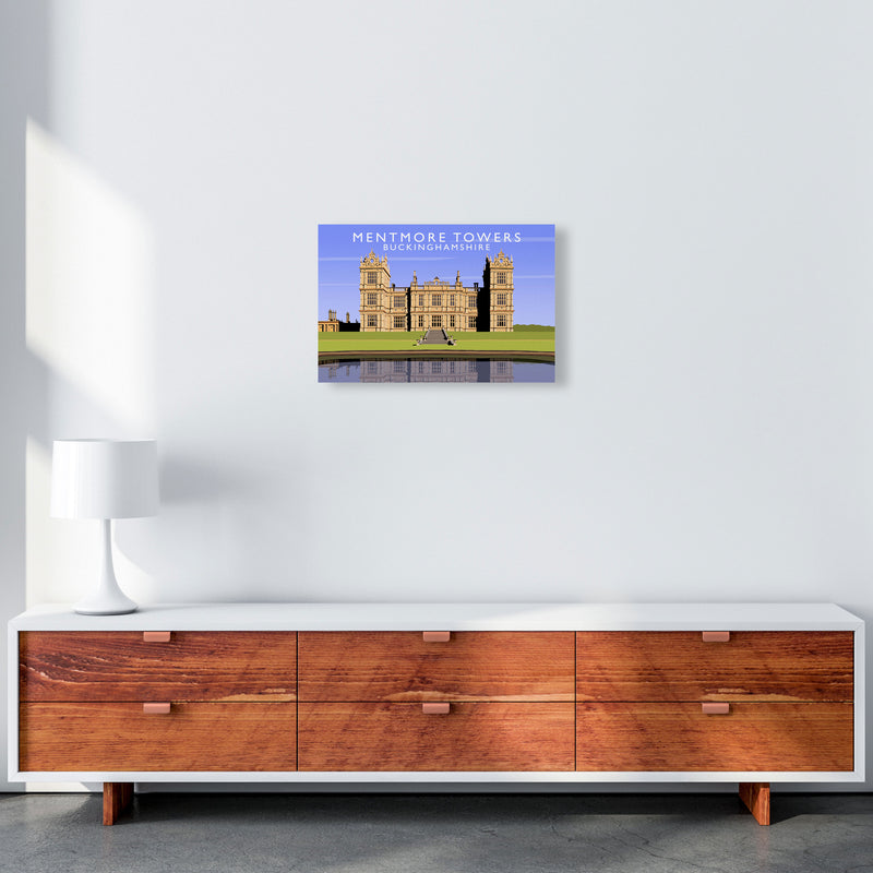 Mentmore Towers (Landscape) by Richard O'Neill A3 Canvas