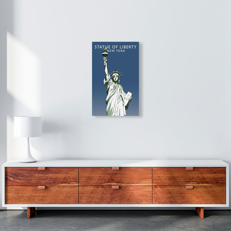 Statue of Liberty New York Art Print by Richard O'Neill A3 Canvas
