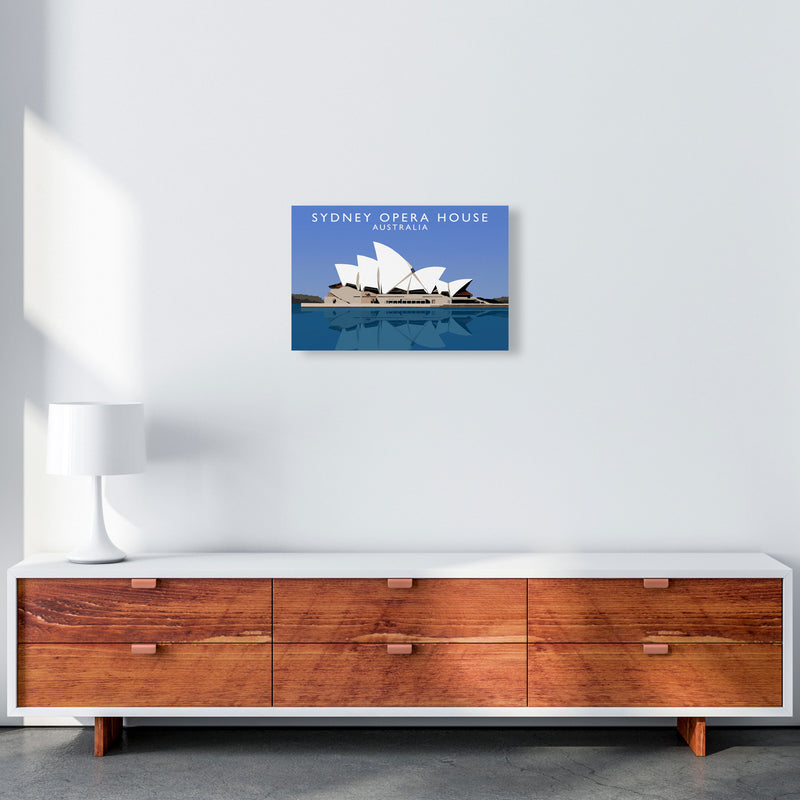 Sydney Opera House Australia Framed Digital Art Print by Richard O'Neill A3 Canvas