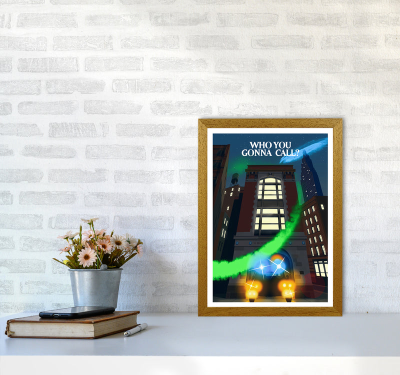 Ghostbusters Night Art Print by Richard O'Neill A3 Print Only