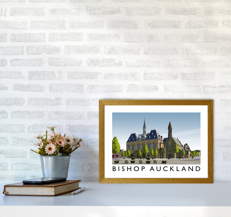 Bishop Auckland Art Print by Richard O'Neill A3 Print Only
