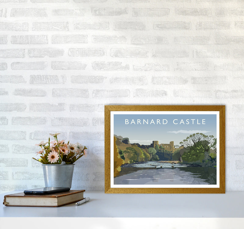 Barnard Castle 2 Art Print by Richard O'Neill A3 Print Only