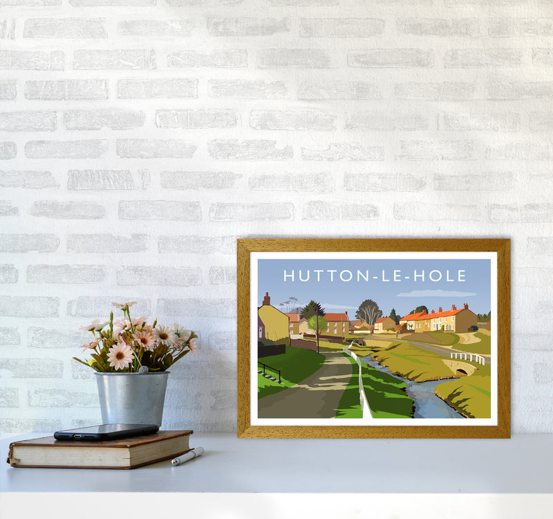 Hutton-Le-Hole Art Print by Richard O'Neill A3 Print Only