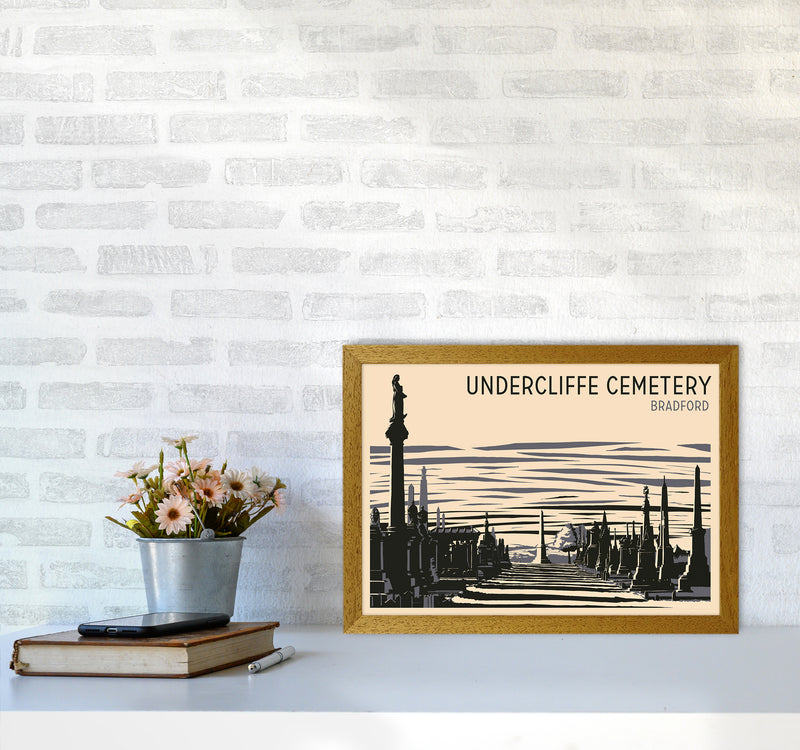 Undercliffe Cemetery copy Travel Art Print by Richard O'Neill A3 Print Only