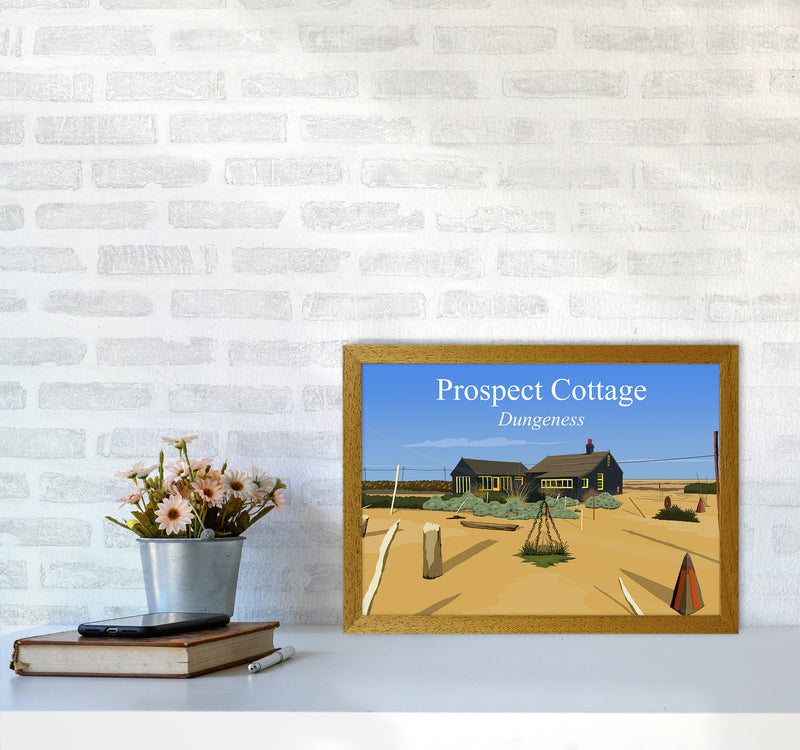 Prospect Cottage Travel Art Print by Richard O'Neill A3 Print Only