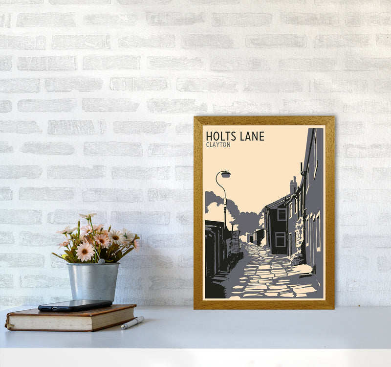 Holts Lane, Clayton Travel Art Print by Richard O'Neill A3 Print Only