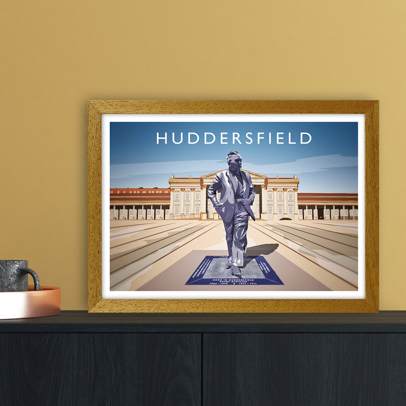 Huddersfield Travel Art Print by Richard O'Neill A3 Print Only