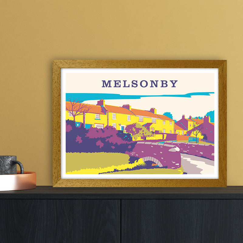 Melsonby Travel Art Print by Richard O'Neill A3 Print Only