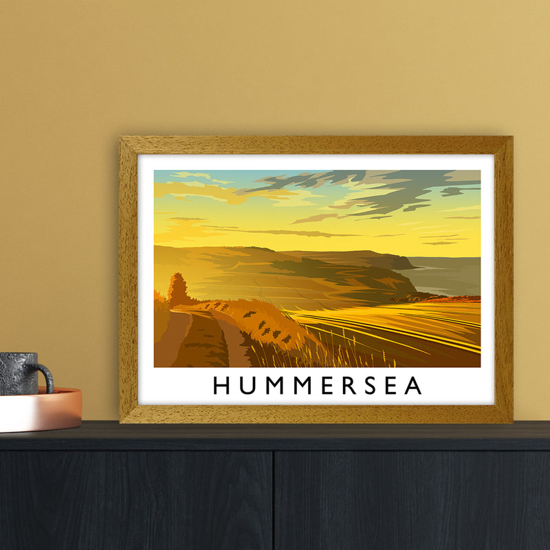 Hummersea Travel Art Print by Richard O'Neill A3 Print Only