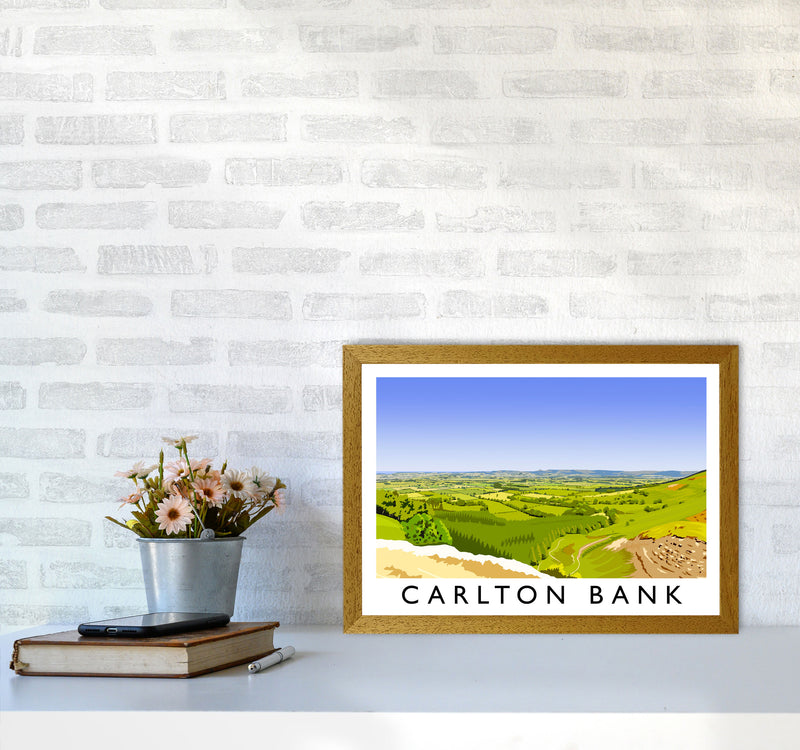 Carlton Bank Travel Art Print by Richard O'Neill A3 Print Only