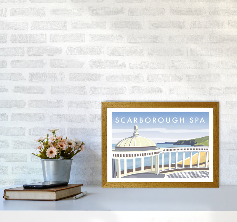 Scarborough Spa Travel Art Print by Richard O'Neill A3 Print Only