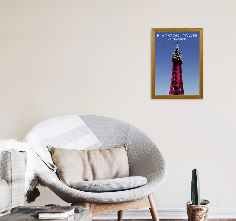 Blackpool Tower by Richard O'Neill A3 Print Only