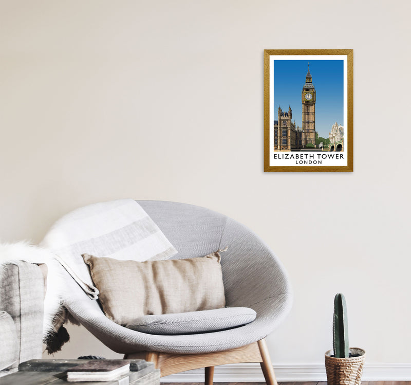 Elizabeth Tower by Richard O'Neill A3 Print Only