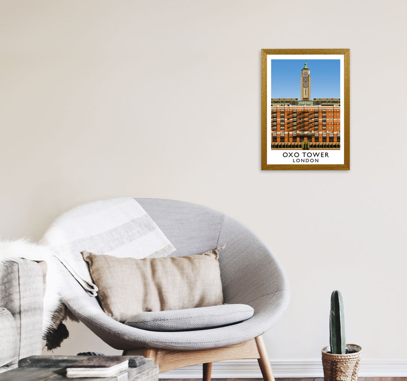 Oxo Tower by Richard O'Neill A3 Print Only
