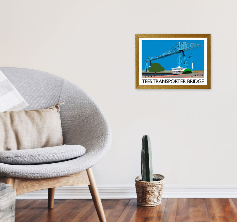 Tees Transporter Bridge by Richard O'Neill A3 Print Only