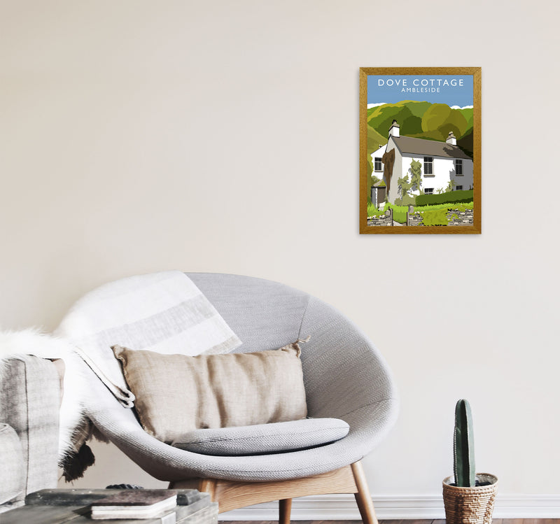 Dove Cottage (Portrait) by Richard O'Neill A3 Print Only
