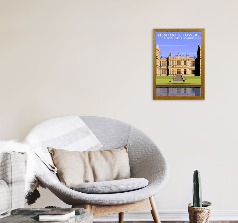 Mentmore Towers (Portrait) by Richard O'Neill A3 Print Only