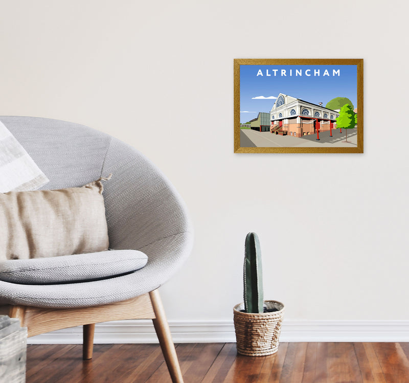 Altrincham by Richard O'Neill A3 Print Only