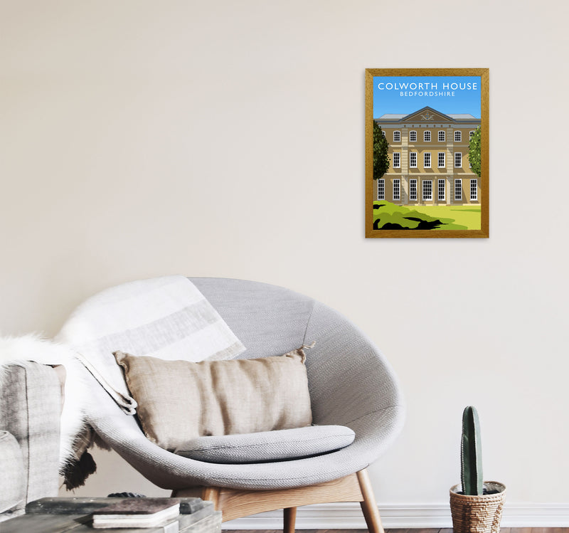 Colworth House Portrait by Richard O'Neill A3 Print Only
