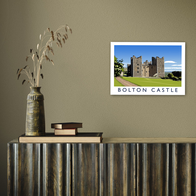 Bolton Castle 2 by Richard O'Neill A3 Print Only