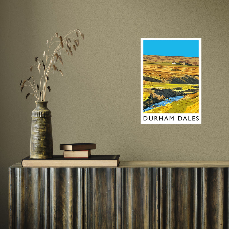 Durham Dales portrait by Richard O'Neill A3 Print Only