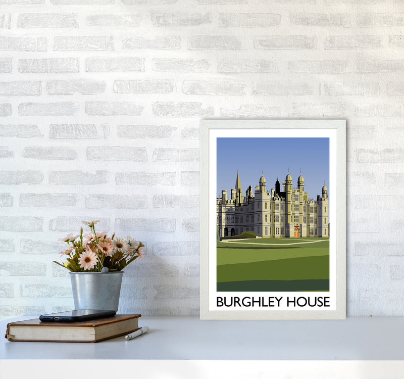 Burghley House by Richard O'Neill A3 Oak Frame