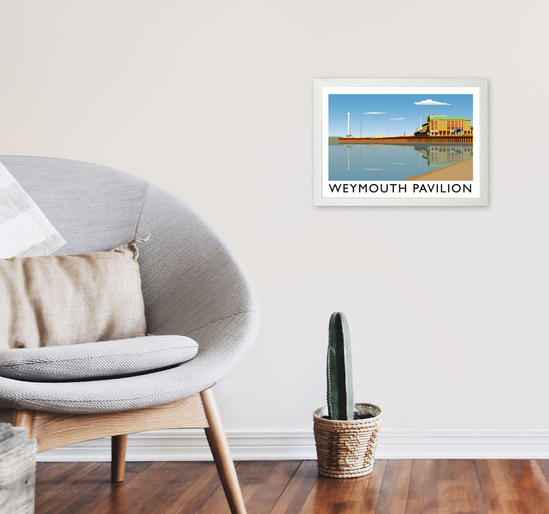 Weymouth Pavillion by Richard O'Neill A3 Oak Frame