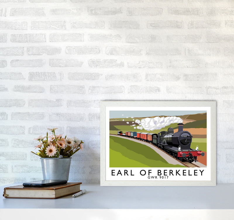 Earl Of Berkeley by Richard O'Neill A3 Oak Frame