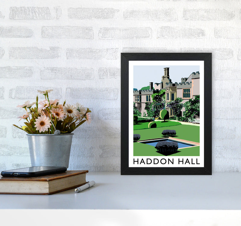 Haddon Hall by Richard O'Neill A4 White Frame